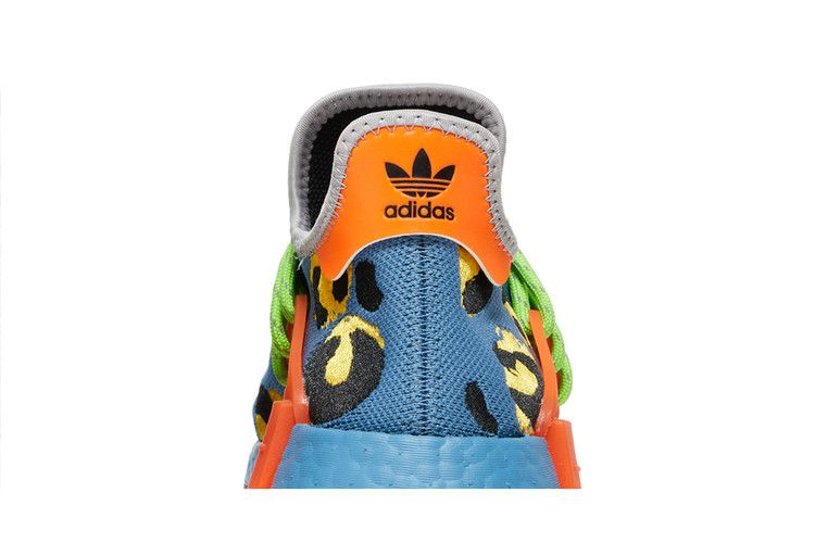 Кроссовки Pharrell x adidas NMD Human Race 'Animal Print - Altered Blue'