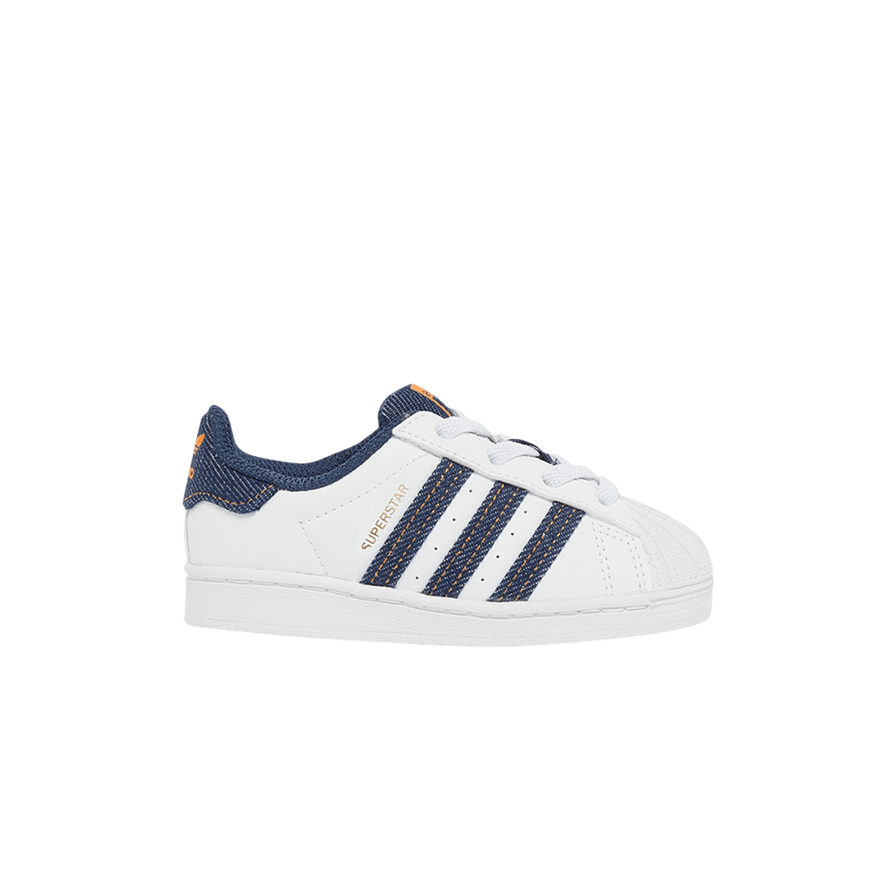 Кроссовки Adidas Superstar EL I 'White Denim'