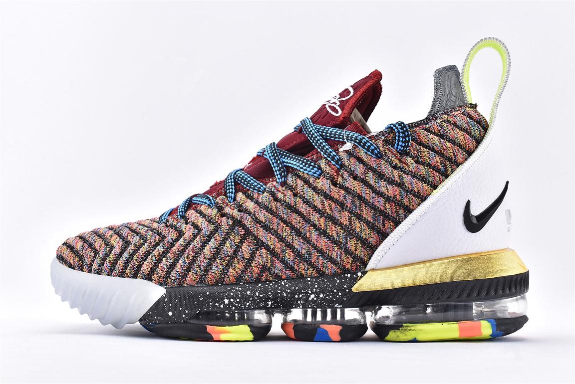 Кроссовки Nike LeBron 16 1 Thru 5 What The