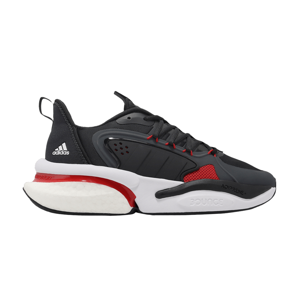 Кроссовки adidas Alphaboost V1 'Black Red'
