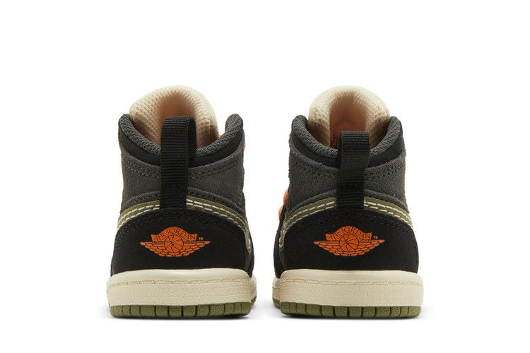Кроссовки Air Jordan 1 Mid SE Craft TD 'Anthracite Light Olive'