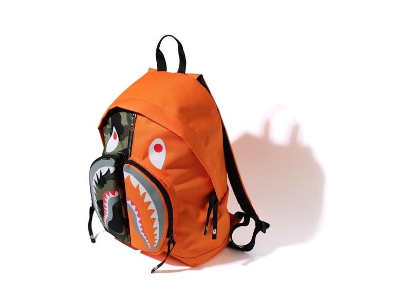 Рюкзак BAPE 1st Camo Shark Day Pack Orange