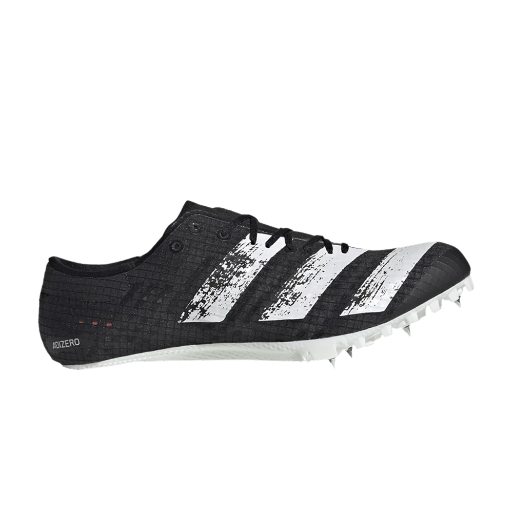 Krossovki-Adidas-Adizero-Finesse-Spikes-Black-White