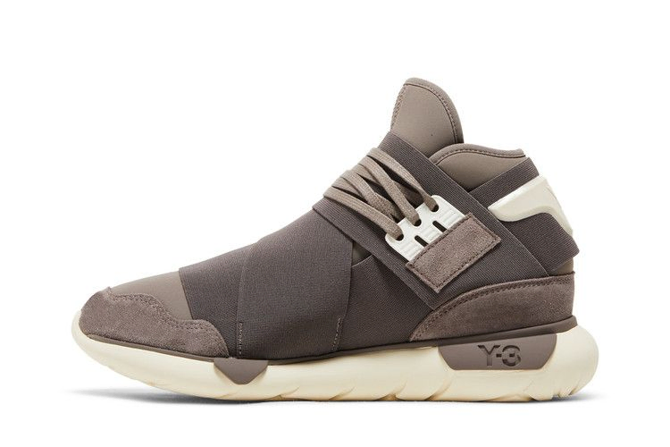Кроссовки adidas Y-3 Qasa High 'Brown Cream White'