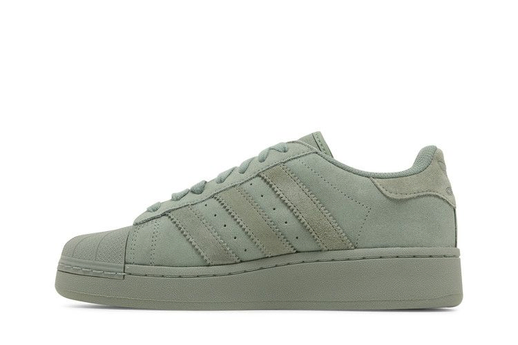 Кроссовки Adidas Wmns Superstar XLG 'Silver Green'