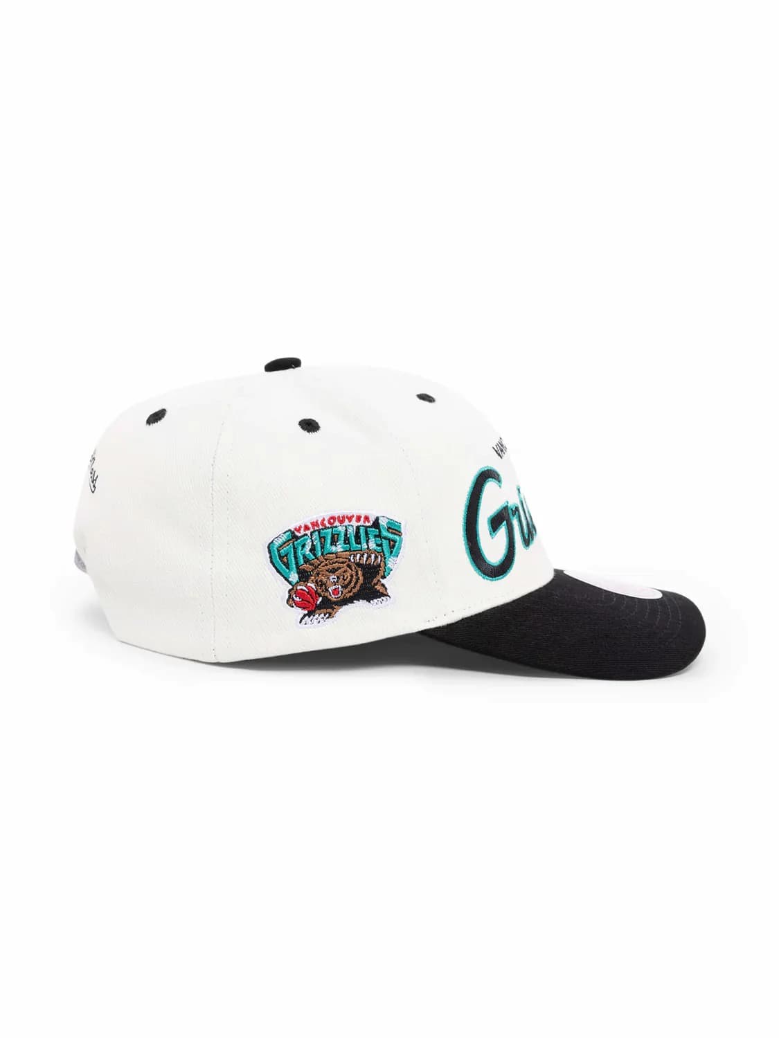 Бейсболка Mitchell & Ness Vancouver Grizzlies Team Script Golfer NBA Snapback Hat