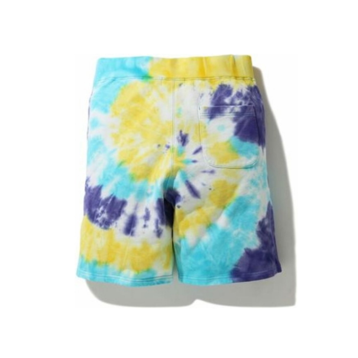 Спортивные шорты BAPE Tie Dye Sweat Shorts Multi