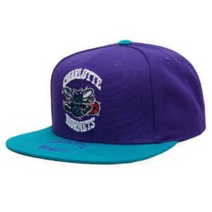 Mitchell-Ness-Logo-Bill-Snapback-HWC-Charlotte-Hornets-Hat-300x300