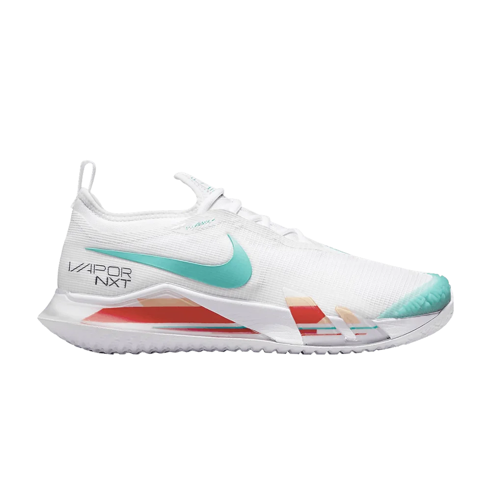 Krossovki-Wmns-NikeCourt-React-Vapor-NXT-White-Washed-Teal-Red