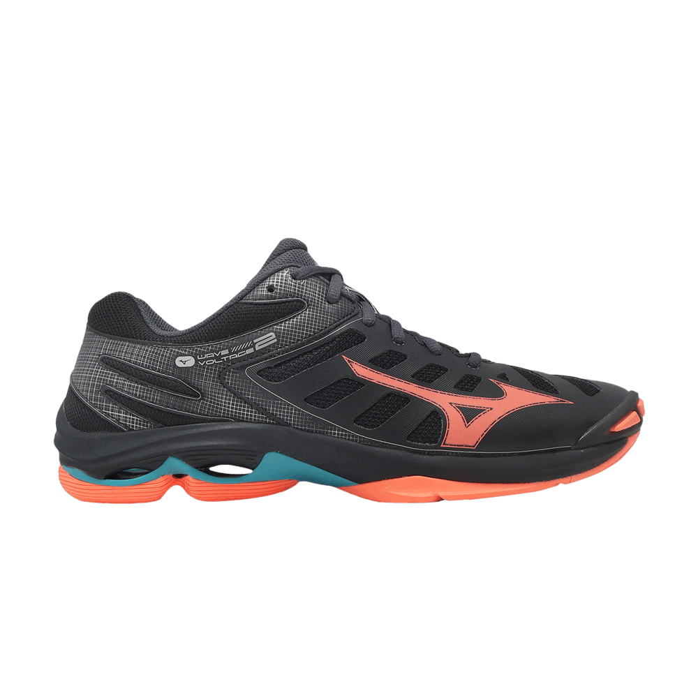 Кроссовки Mizuno Wave Voltage 2 'Black Neon Flame'