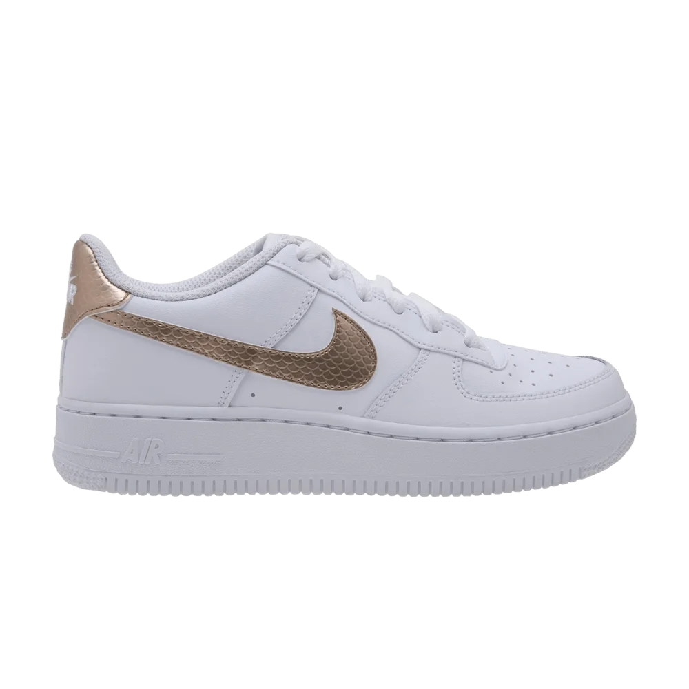 Krossovki-Nike-Air-Force-1-Low-EP-GS-White-Blur