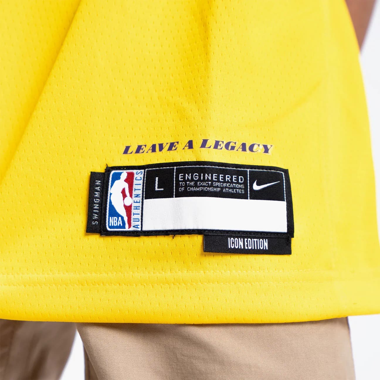 2022-23-Los-Angeles-Lakers-LeBron-James-23-Youth-Swingman-Icon-Edition-Yellow-Jersey-2