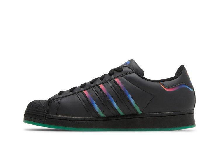 Кроссовки Adidas Superstar 'Black Green'