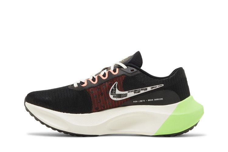 Кроссовки Nike Zoom Fly 5 'Black Ghost Green'