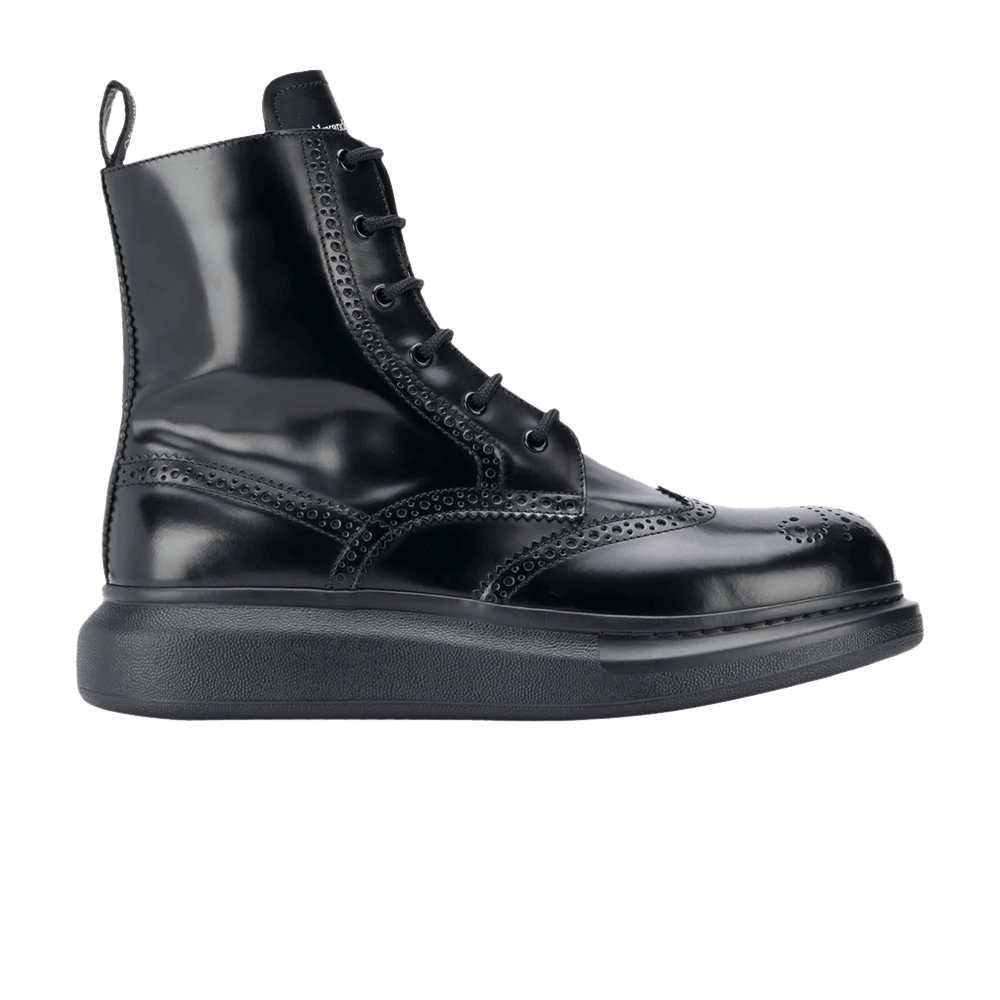 Кроссовки Alexander McQueen Hybrid Brogue Boot 'Black'