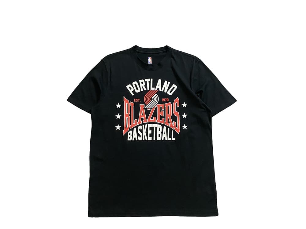 Футболка Main Squeeze NBA Portland Trailblazers Black T-Shirt