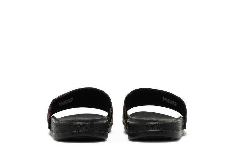 424 x Arsenal FC x adidas Adilette Comfort Slide 'Black Scarlet'