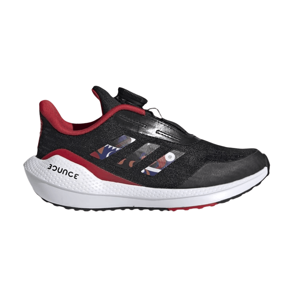 Кроссовки Adidas EQ21 Run BOA J 'Chinese New Year - Black Scarlet'