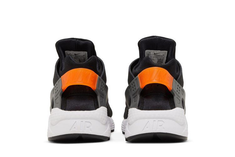 Кроссовки Nike Air Huarache 'Black Safety Orange'