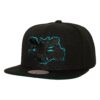 Mitchell-Ness-TC-Bottoms-Snapback-HWC-Charlotte-Hornets-Hat-100x100