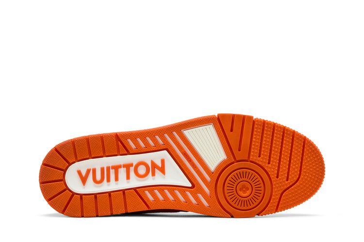 Кроссовки Louis Vuitton Trainer Low 'Orange Monogram'