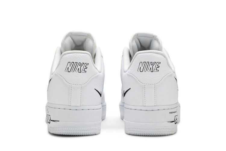 Кроссовки Nike Air Force 1 Low 'Sketch - Black'