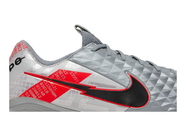 Кроссовки Nike Tiempo Legend 8 Elite FG 'Metallic Grey Crimson'