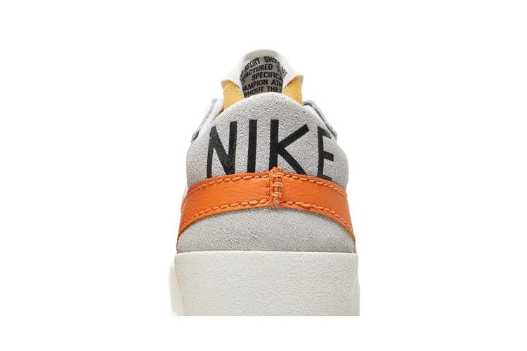 Кроссовки Nike Blazer Low '77 Jumbo 'White Alpha Orange'