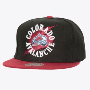 Mitchell-Ness-Black-Colorado-Avalanche-Circle-Splash-Snapback-Hat-300x300