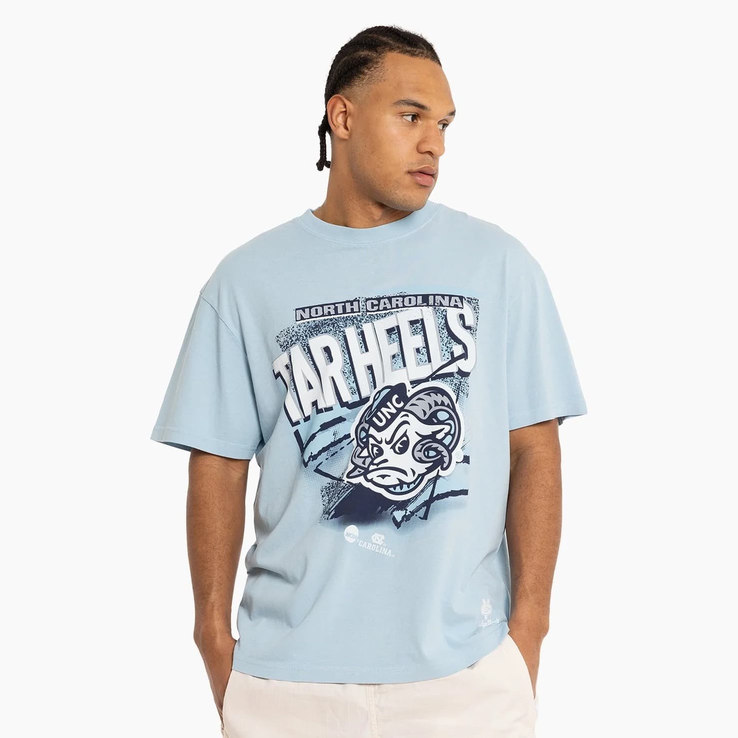 Футболка Mitchell & Ness University Of North Carolina Vintage Abstract T-Shirt