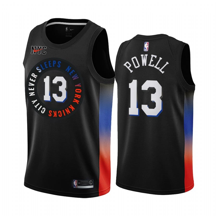 knicks-myles-powell-black-city-jersey-1