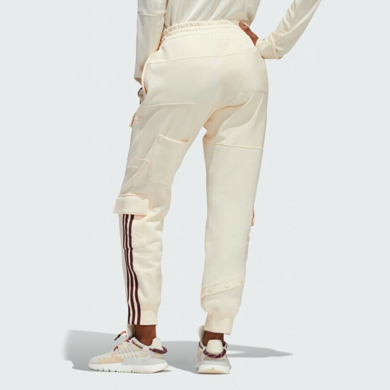 Брюки adidas Ivy Park Cargo Sweatpants Ecru Tint/Maroon