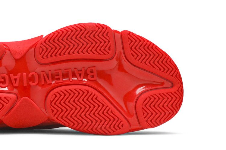 Кроссовки Balenciaga Triple S Sneaker 'Allover Logo - Red'