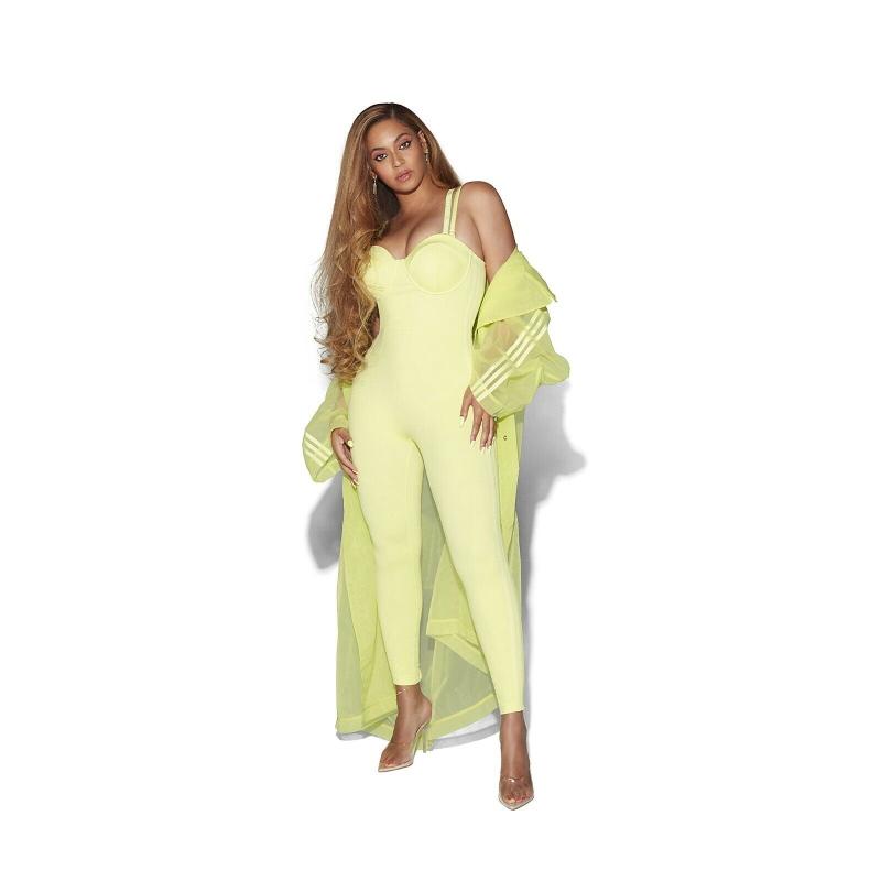 Комбинезон adidas Ivy Park Knit Catsuit Yellow Tint