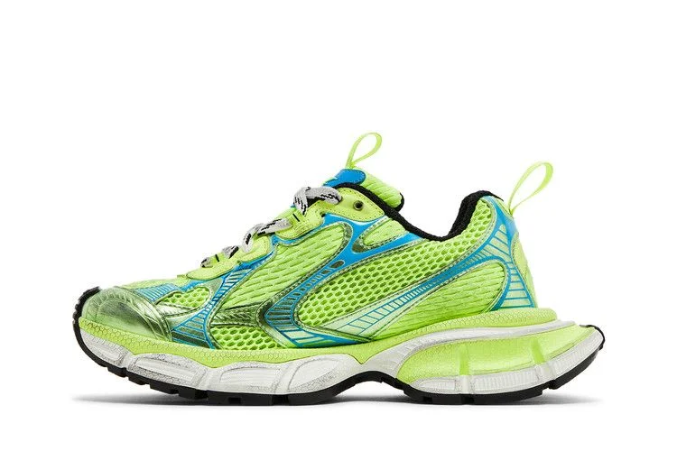 Кроссовки Balenciaga Wmns 3XL Sneaker 'Worn-Out - Fluo Yellow'