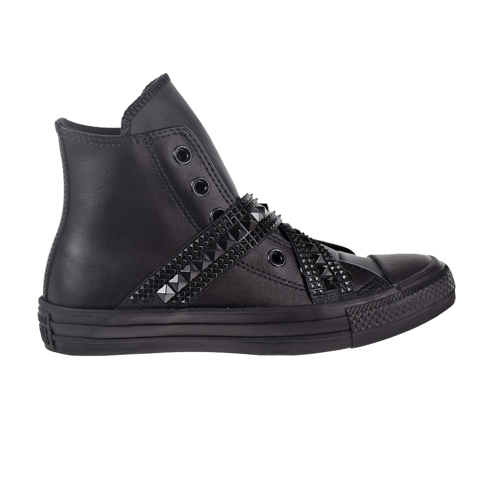 Кроссовки Converse Wmns Chuck Taylor All Star Punk Strap Hi 'Triple Black'