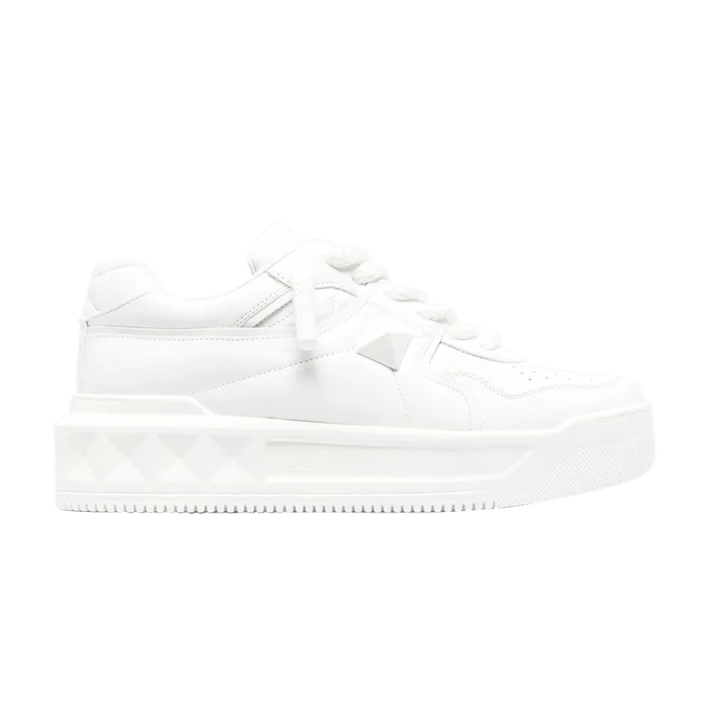 Krossovki-Valentino-One-Stud-Low-White