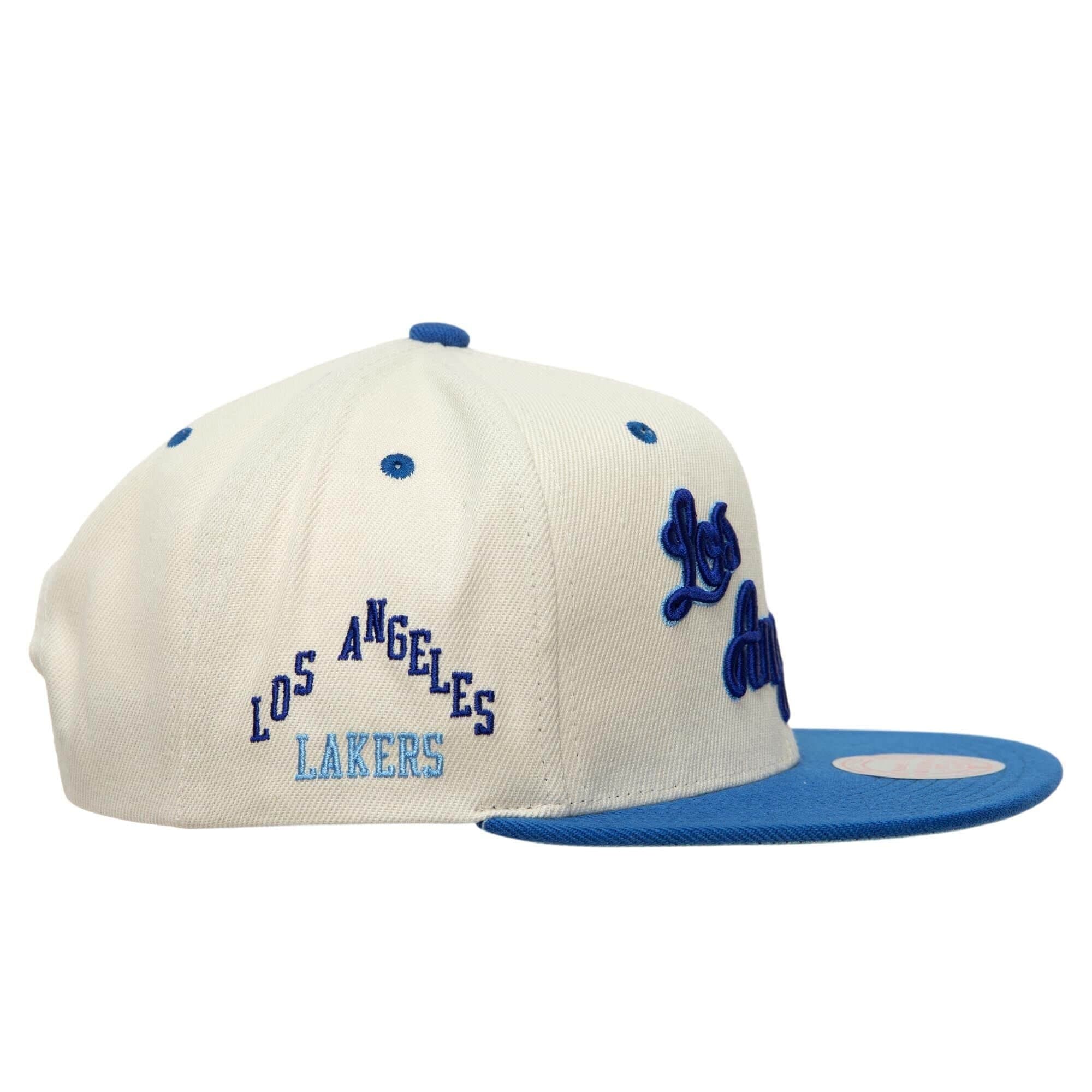 Бейсболка Mitchell & Ness Sail 2 Tone Snapback HWC Los Angeles Lakers Hat