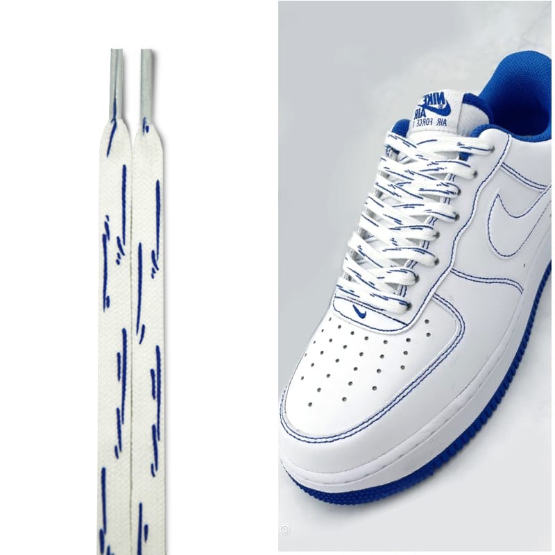 Шнурки Gorilla Guard Nike Air Force 1 Blue Lines Laces