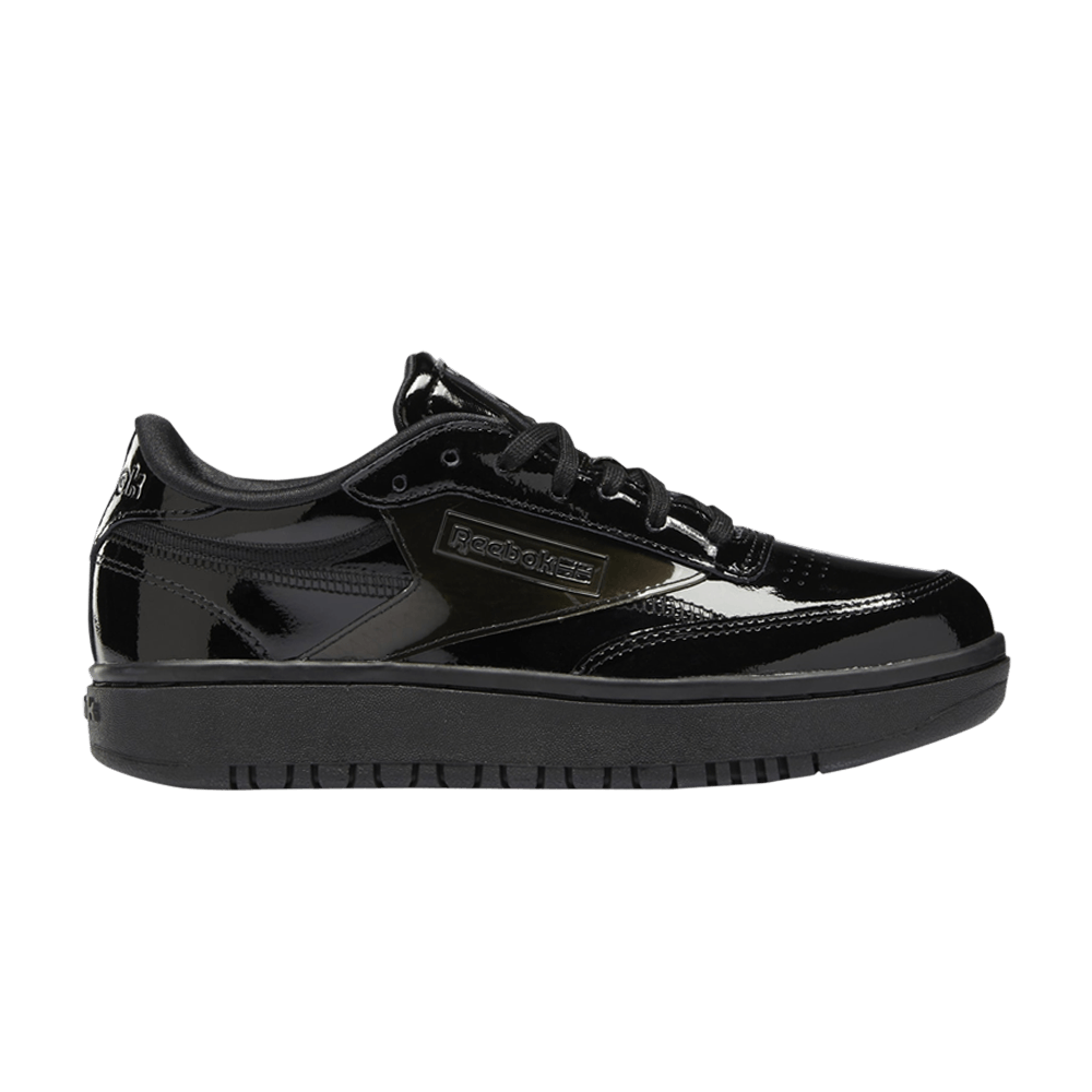 Кроссовки Reebok Cardi B x Wmns Coated Club C Double 'Triple Black'