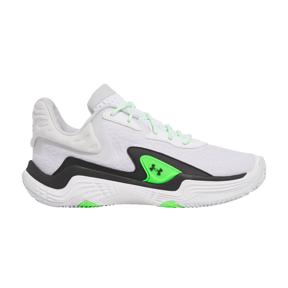 Кроссовки Under Armour Spawn 7 'White Green Shock Black'