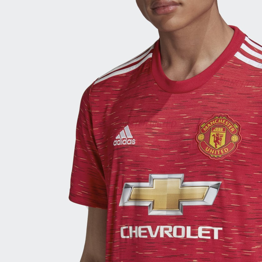Футболка adidas Manchester United Home Shirt 2020-21 Jersey Red