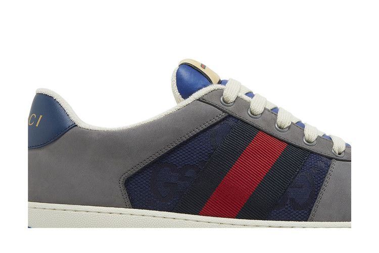 Кроссовки Gucci GG Screener 'Grey Navy'