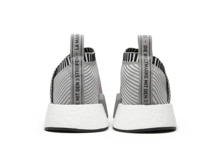 Кроссовки Adidas NMD_CS2 Primeknit 'Dark Grey Shock Pink'