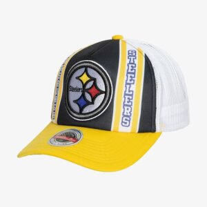 Mitchell-Ness-Black-Gold-Pittsburgh-Steelers-Retro-Trucker-Adjustable-Hat-300x300
