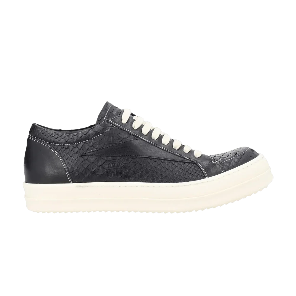 Krossovki-Rick-Owens-Concordians-Vintage-Low-Black-Python