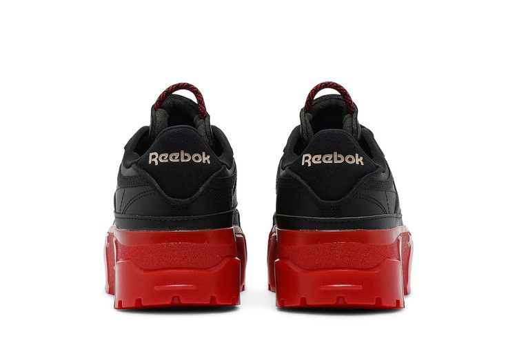 Кроссовки Reebok Cardi B x Club C J 'Black Vector Red'