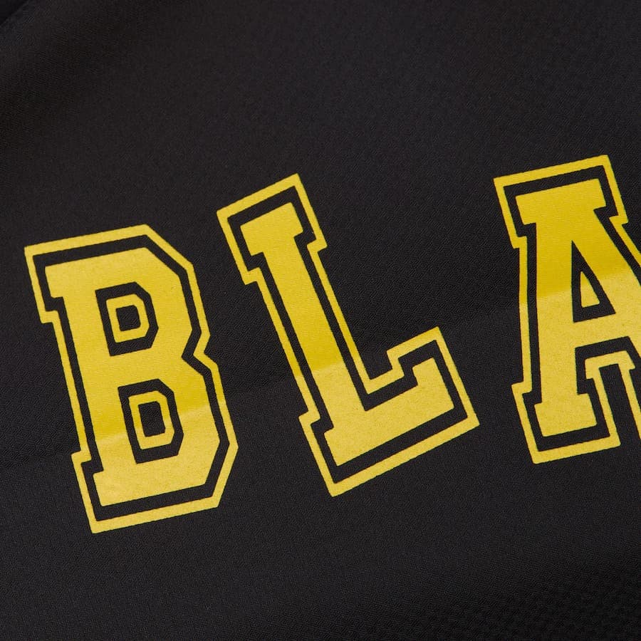 Куртка на пуговицах Mitchell & Ness Black Chicago Blackhawks Full-Snap Coaches Jacket