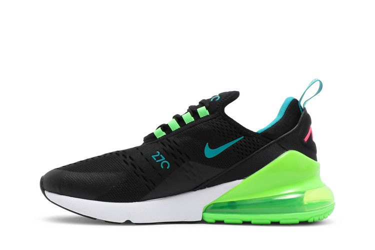 Кроссовки Nike Air Max 270 'Black Green Strike'