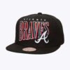 Mitchell-Ness-Black-Atlanta-Braves-Line-Work-OG-Snapback-Hat-100x100